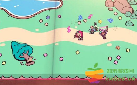 《勇敢小骑士 The Plucky Squire》所有艺术卷轴位置