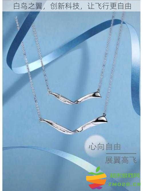 白色飞鸟的翅膀，创新科技助力飞行自由无界限